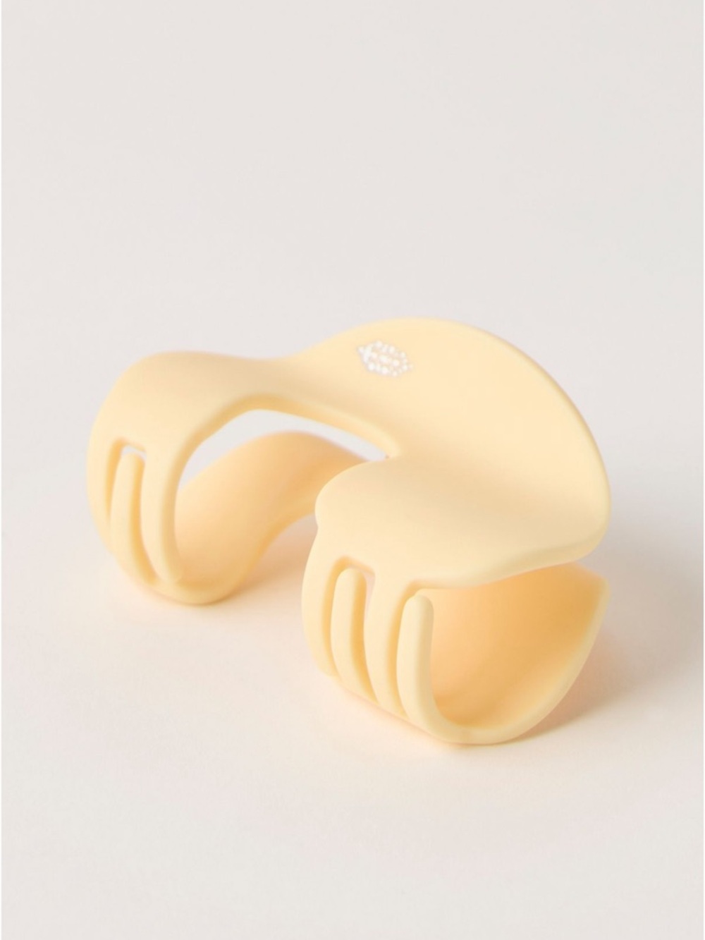 FP Movement Challenger Claw Hair Clip in Sunlit Yellow One Clip One Size NWT